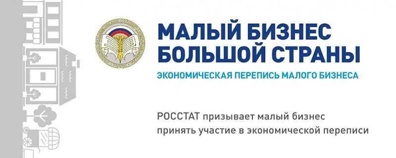 Росстат призывает малый бизнес принять участие в экономической переписи