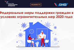 АСИ создало навигатор по мерам поддержки населения в условиях ограничений из-за COVID-19